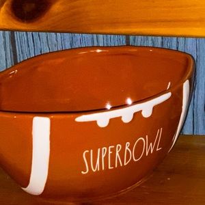 “Super Bowl” Rae Dunn football bowl